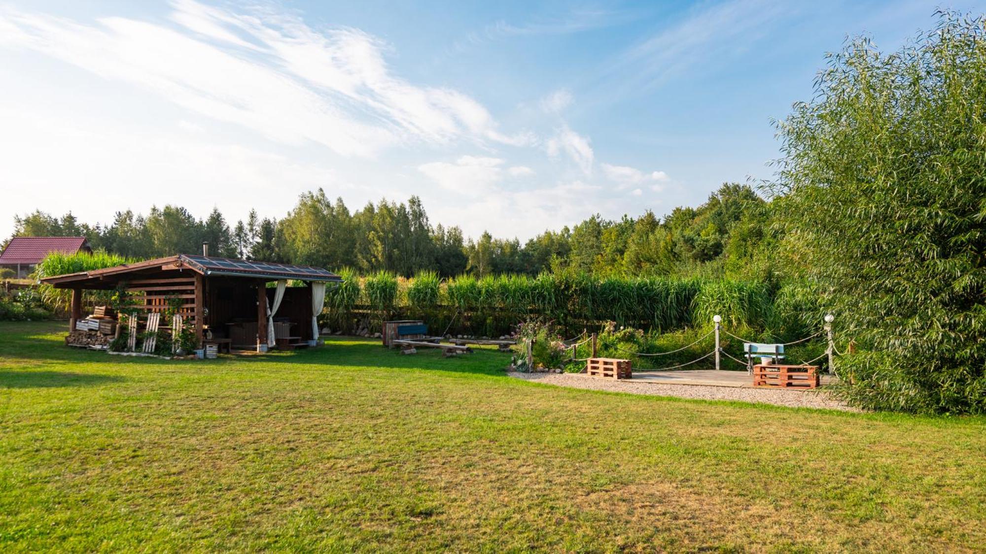 Nad Stawem Bogaczewo Villa Güldenboden Eksteriør billede